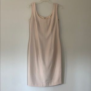 Cream dress with matching coat